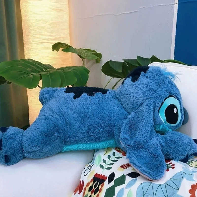 Disney 60cm Lilo And Stitch Disney Store Big Stuffed Animals Toys Pillow With Anime For Sleep Kids Dolls Girls Children Birthday Gift W20250516