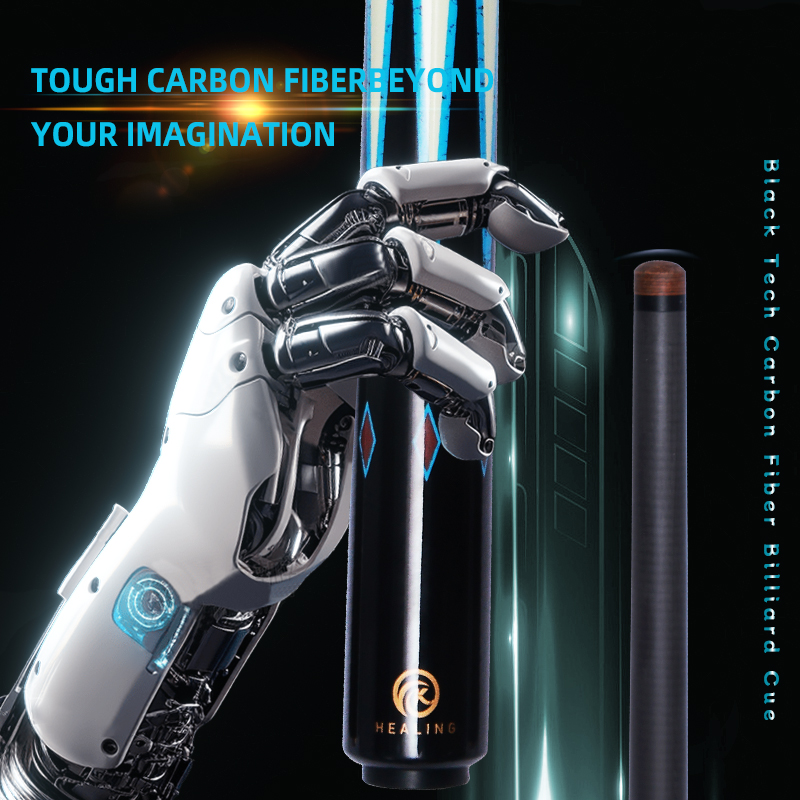 High-quality custom carbon fiber pool cue, 10.5 mm pool carbon fiber cue shaft