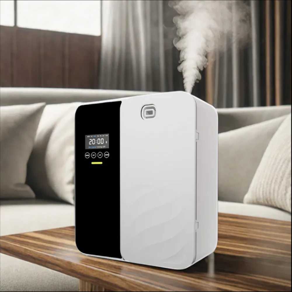 NAMSTE 1000m Scent Diffuser Machine Wall Mounted Fragrance Diffuser 500ML Essential Oils Diffuser Electric Home Air Freshener W250516