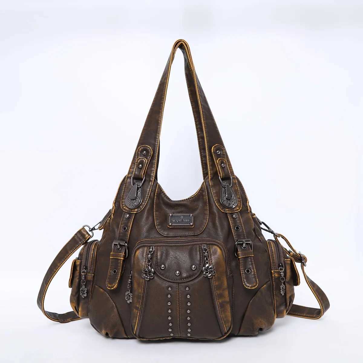 Angelkiss bag womens fashion handbag womens shoulder bag PU leather handbag womens large shoulder bag M250516