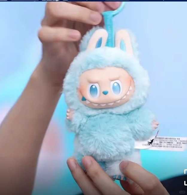 High quality and cute Labubu monster box toy heart-shaped Macarone Kai guessing bag pattern bag gift 1 1 replicaXJ250506