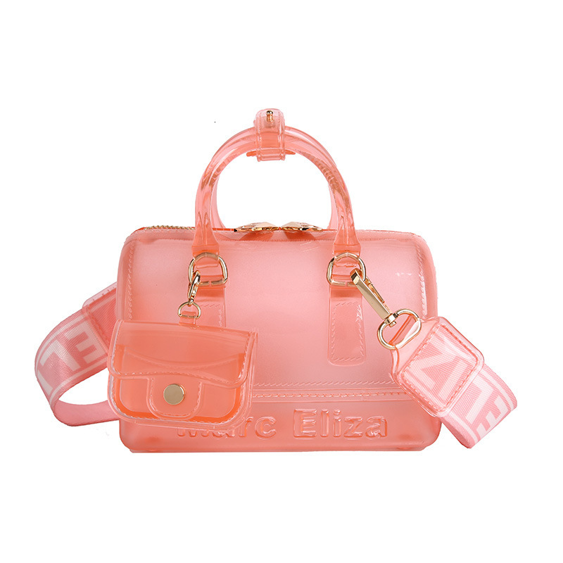 2025S designer women summer fashion shoulder crossbody versatile macaron color hand-held pillow jelly bag