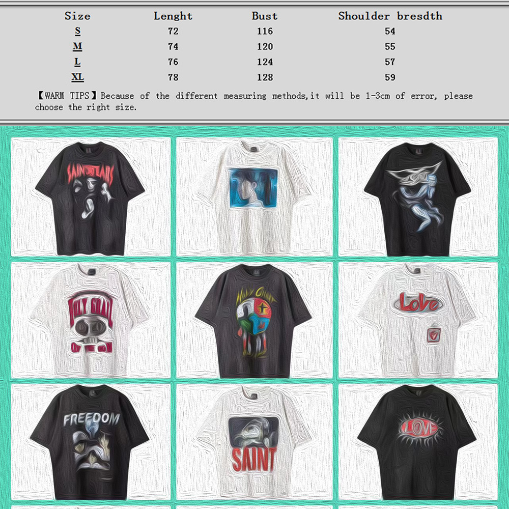 Men's T Shirts Novelty 2024 Men Number Nine Jesus Skull T-Shirt Hip Hop Skateboard Street Cotton T-Shirts Tee Top US Size BG85