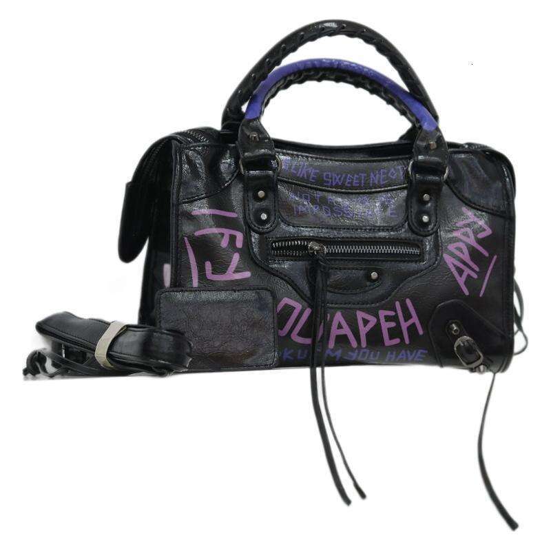 Graffiti Bag Over Migration With PU Material