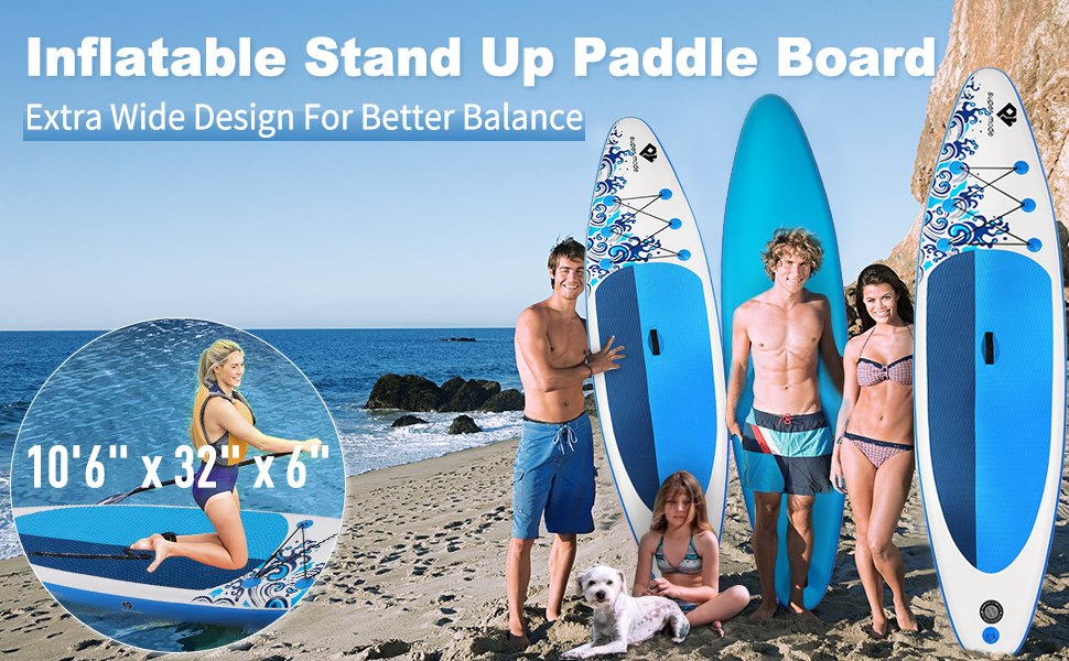 Complete Sup Package Featuring Sturdy Inflatables for Fun Outdoors Includes Essential Ride-On Tools