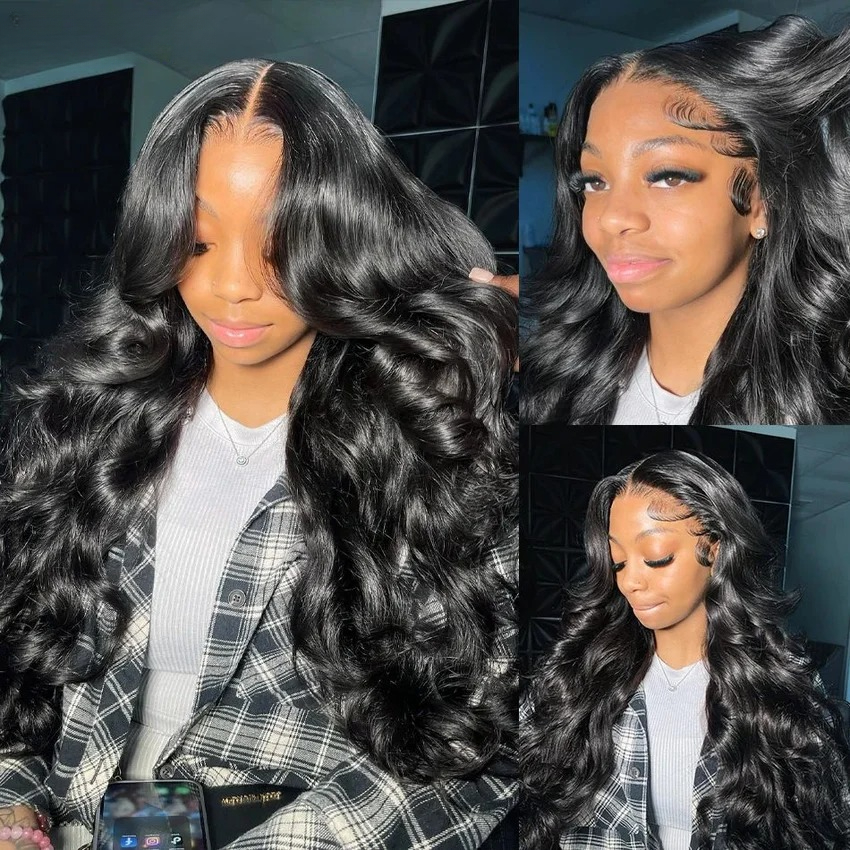 40 Inch Loose Deep Wave Frontal Wig Human Hair 13X6 Lace Front Wigs For Women Nature Wave Curly 360 Full HD Lace Wig Preplucked