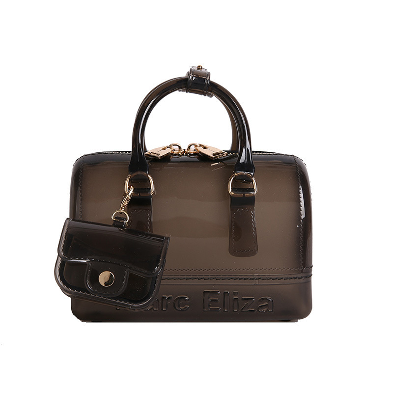2025S designer women summer fashion shoulder crossbody versatile macaron color hand-held pillow jelly bag