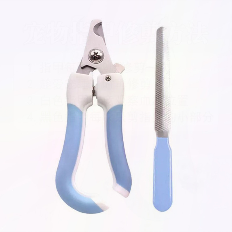 Pet Grooming Kit With Universal Clipping & File Tools For Cats & Dogs - Includes Nail Clipper Set 2Pcs