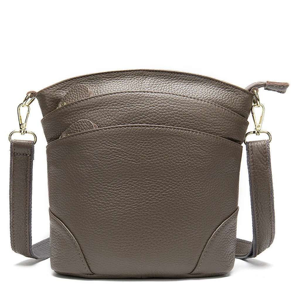 2025Real Natural Cow Genuine Leather Messenger Bag Famous Brand Female Small Crossbody Shoulder Bags For Women Bolsa Feminina High Quality Designer Ba