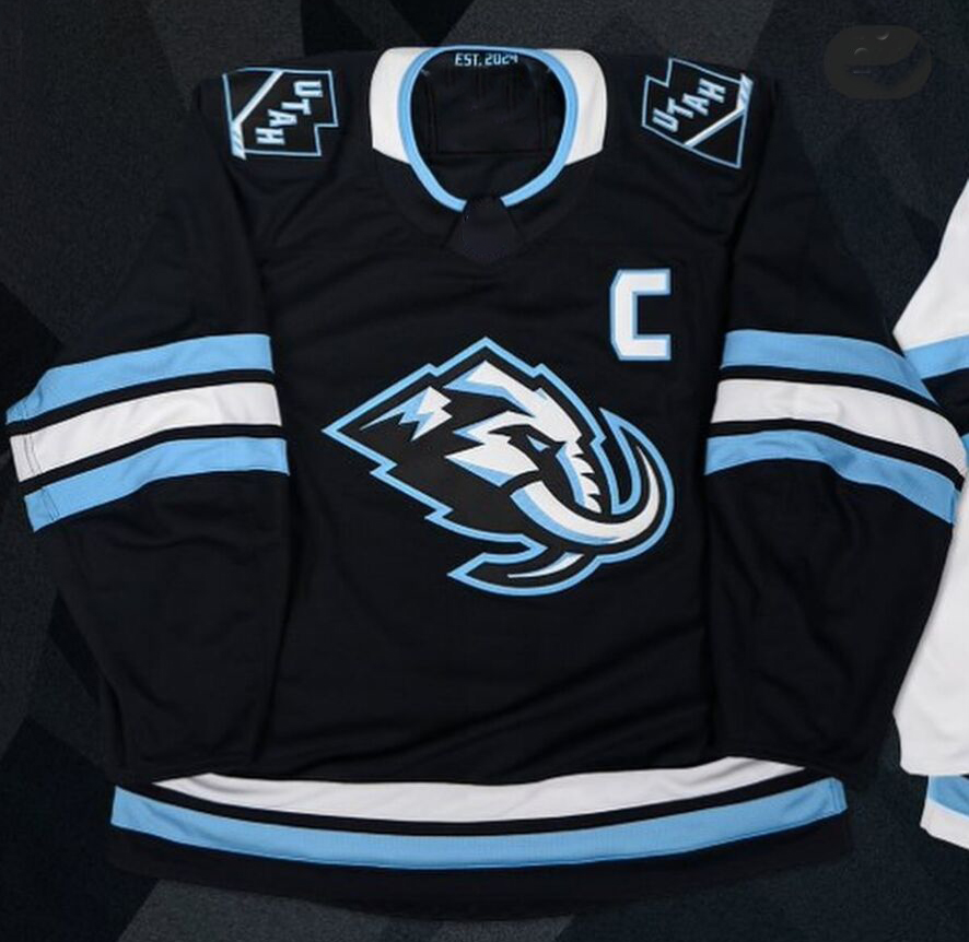 Personalized Custom Hockey Jersey Clayton Keller New Patch Utahs Hockey Club McBain Logan Cooley Guenther Any Name Number Men Youth Women