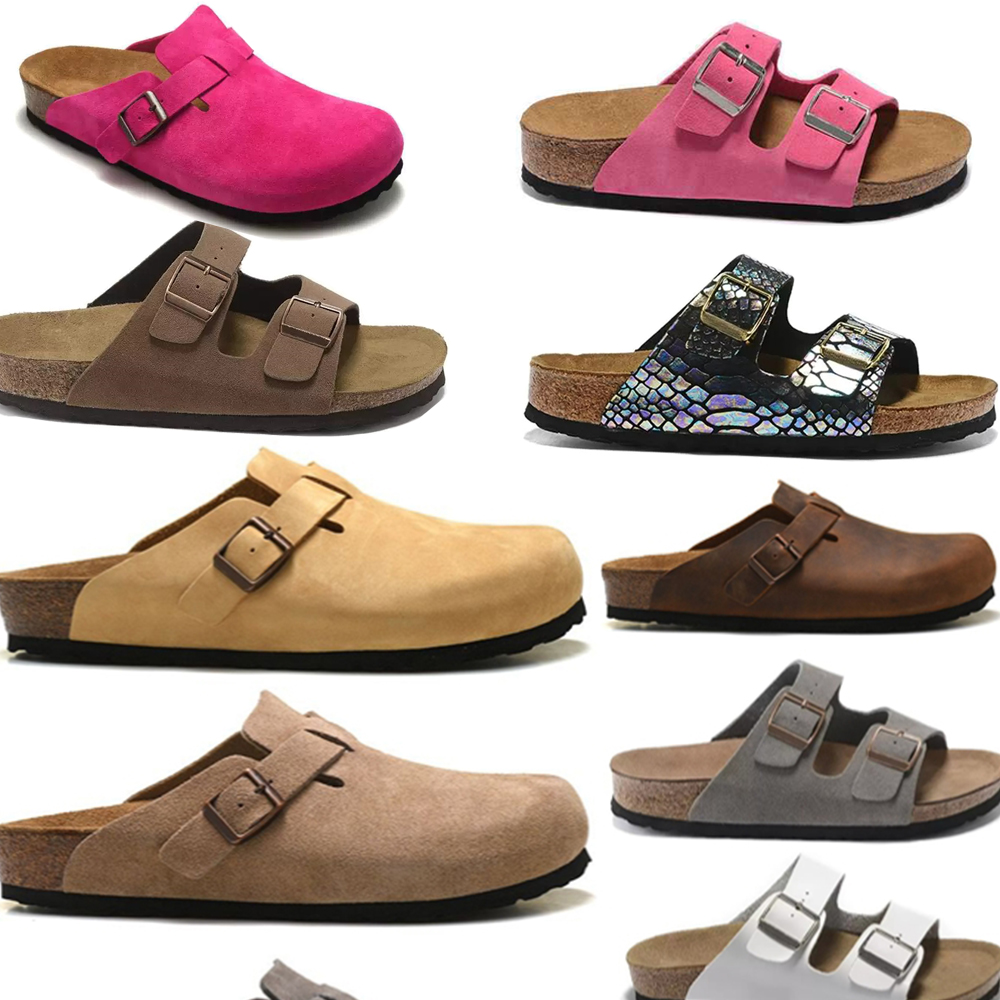 designer sandals women luxury sandals clogs for men slippers mens outdoor shoes black grey tan suede leather fashion designer sandals free shipping siz 35-42