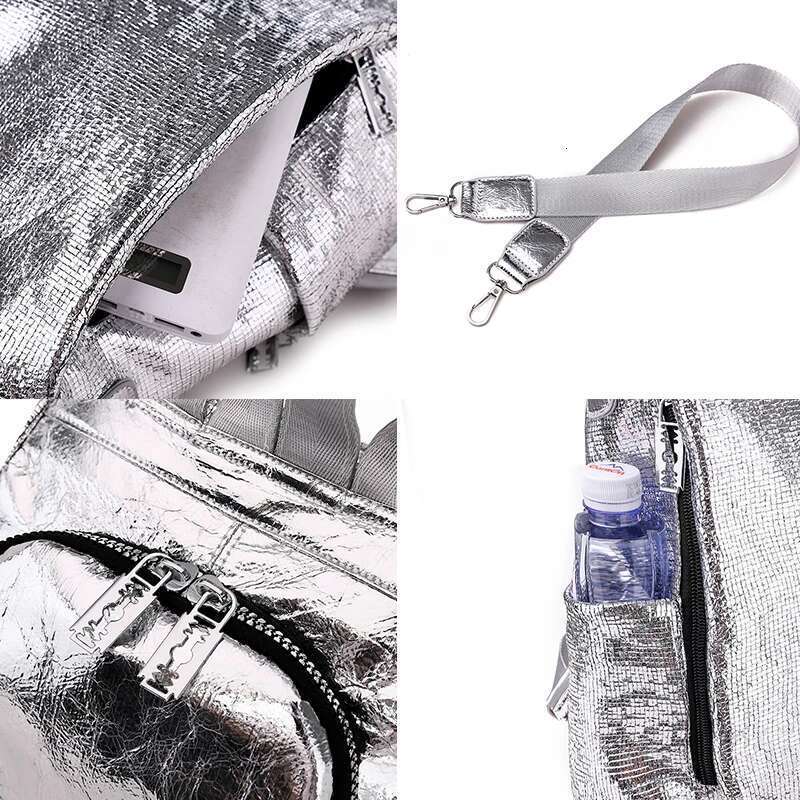 2024Fashion Anti Theft Women Backpacks Large Capacity Travel School Bags Soft Leather Casual Lides Shoulder Bag Bagpack M Ochila