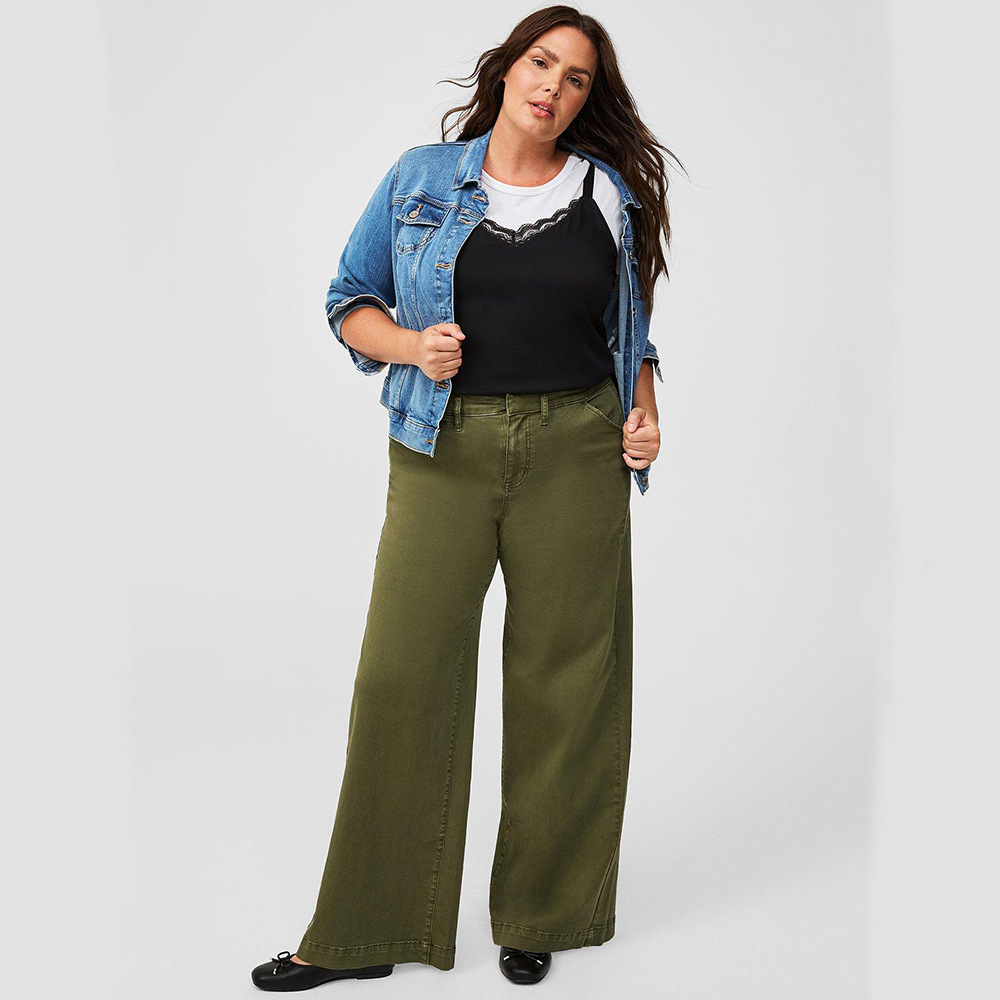 Basic Plus Size Womens Simple Commuting Vest for Autumn and Winter Slim Fit Solid Color Versatile Camisole Top