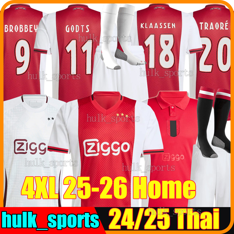 4XL 1900-2025 125th 25/26 GODTS TRAORE Soccer Jerseys 125-Years AKPOM TAYLOR BROBBEY WEGHORST KLAASSEN BERGHUIS long sleeves men kids kits sock set football shirts