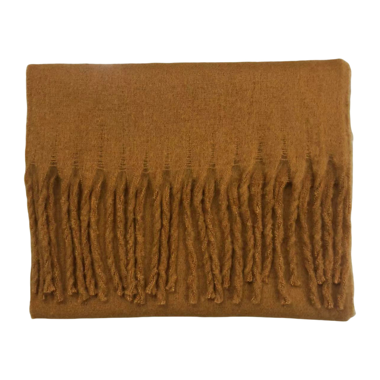 K740 Solid color terry scarf for women, new style for autumn and winter, high-end and versatile, warm neck scarf and shawl for dual use