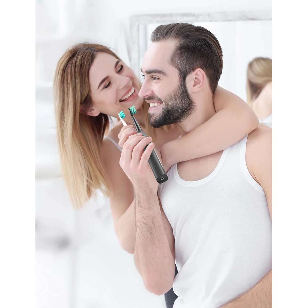 Fairywill Sonic Electric Toothbrush FW-507 set USB Charge Toothbrushes case for Adult with tooth brush Heads 5 Mode Smart Time