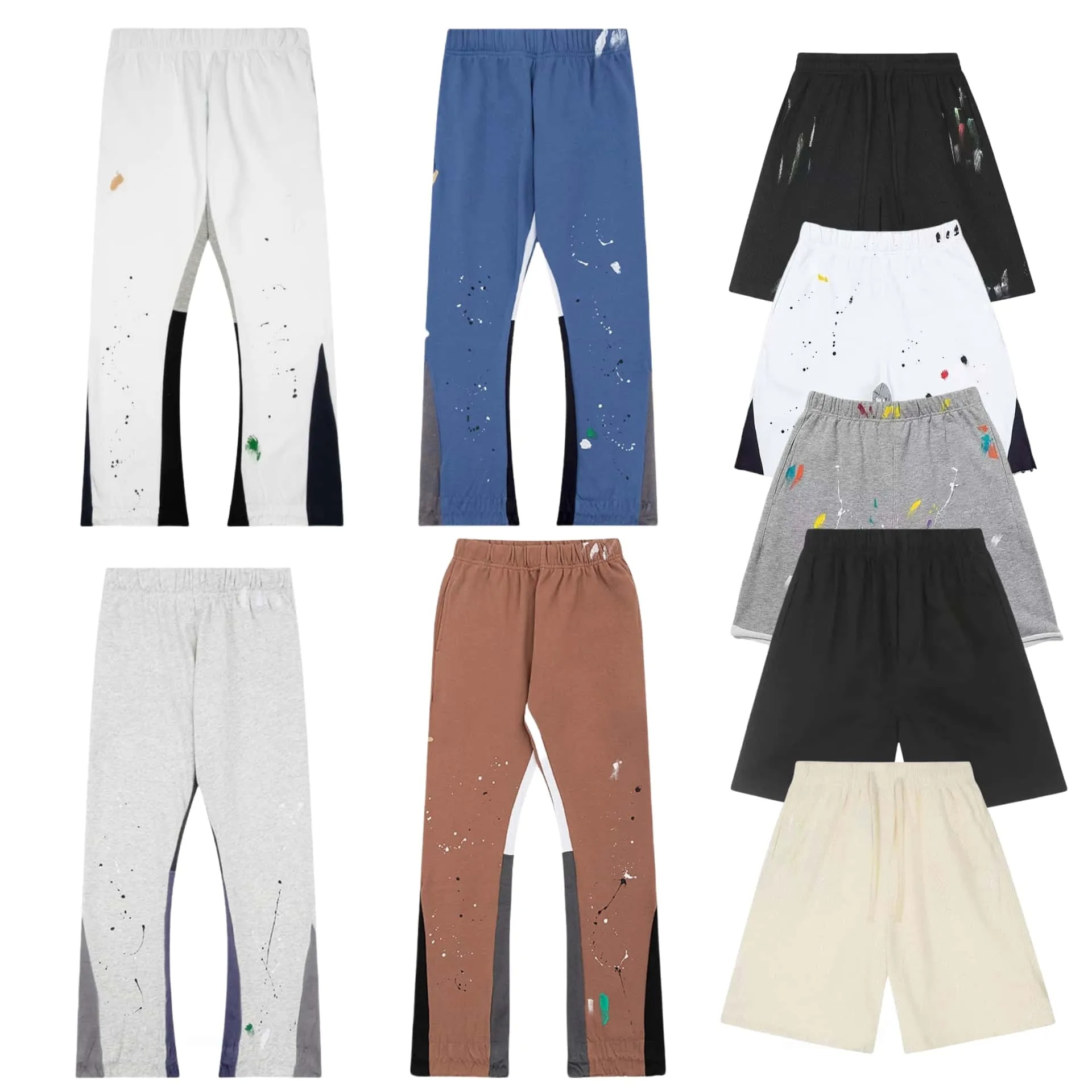 5A Designer Shorts Mens Tracksuit Pants Ioose And Comfortabl gallerydeptsweat pants 2025 Luxurys galleryly dept Shorts Summer Street Graffiti Printing Shorts