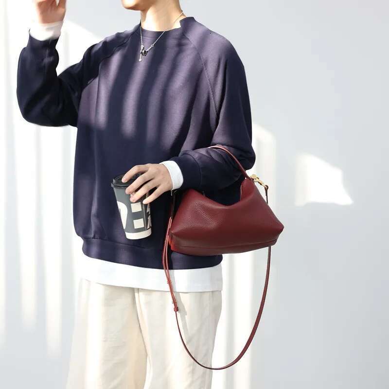 Women Genuine Leather Handbags Small Size Versatile Cowhide Crossbody Bag Fashion Soft Messenger Purses