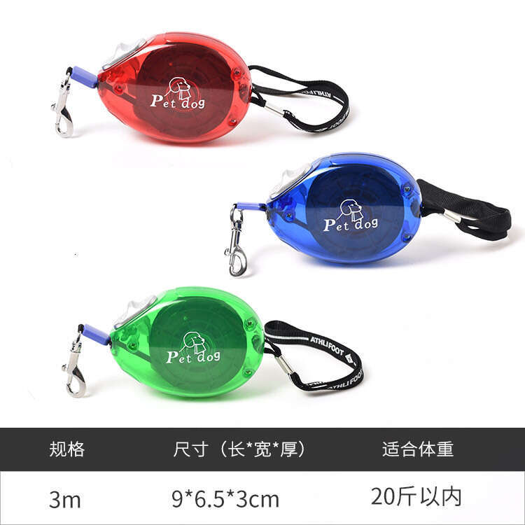 Dog traction rope automatic retractable safety belt Teddy Fadou pet supplies sports dog chain