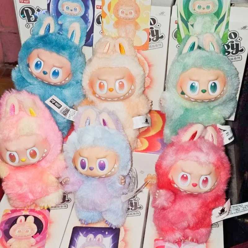 Genuine Labubu V3 Big Into Energy Series Blind Box The Monsters Vinyl Plush Pendant Face Doll Action Figure Labubu Keychain Gift M250516
