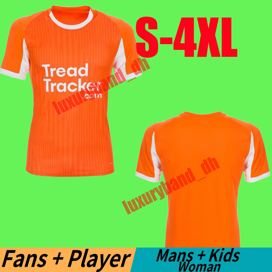 25 26 Blackpool FC soccer jerseys 2025 2026 home away football shirts kids
