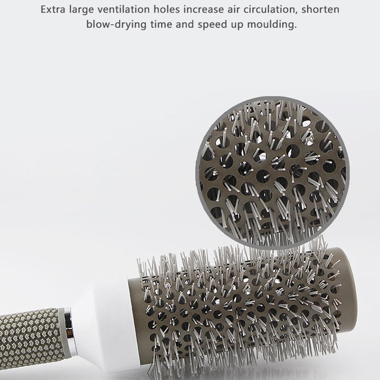 Curling Iron Comb Air Brush Comb Roller Comb Curling Hair Blowout Pear Blossom Head Styling Comb