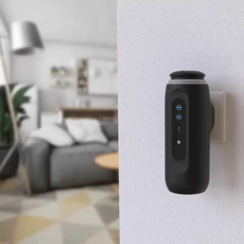 Waterless Essential Oil Diffuser Wall Plug Aroma Oil Diffuser Cool Mist Electric Scent Machine Smart Bluetooth Control For Home W250516