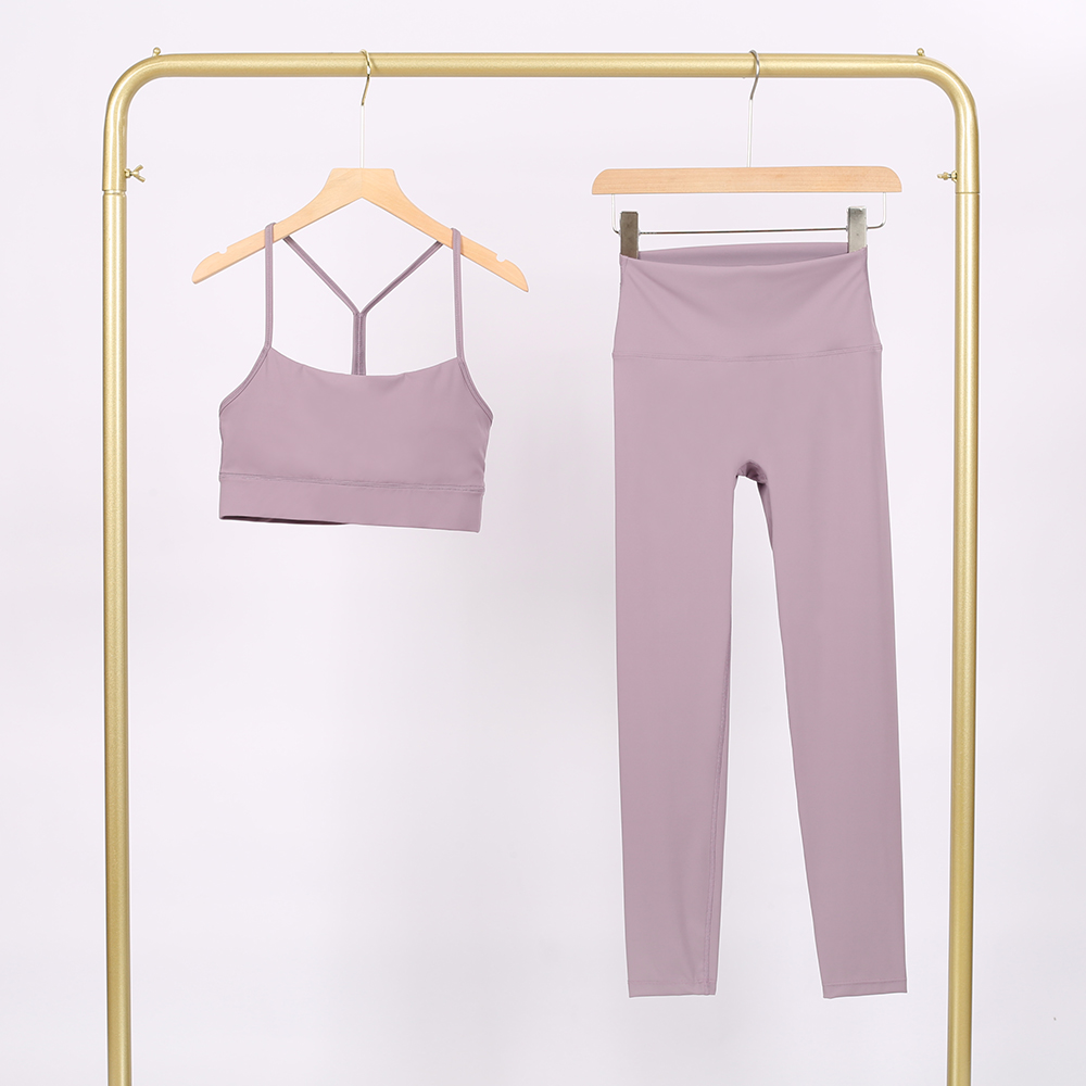 2025--2 Pieces Women Yoga Set Gym Top Bra Fitness High Waist Push Up Leggings Workout Set Running Sports Clothes Tracksuits Sportswear