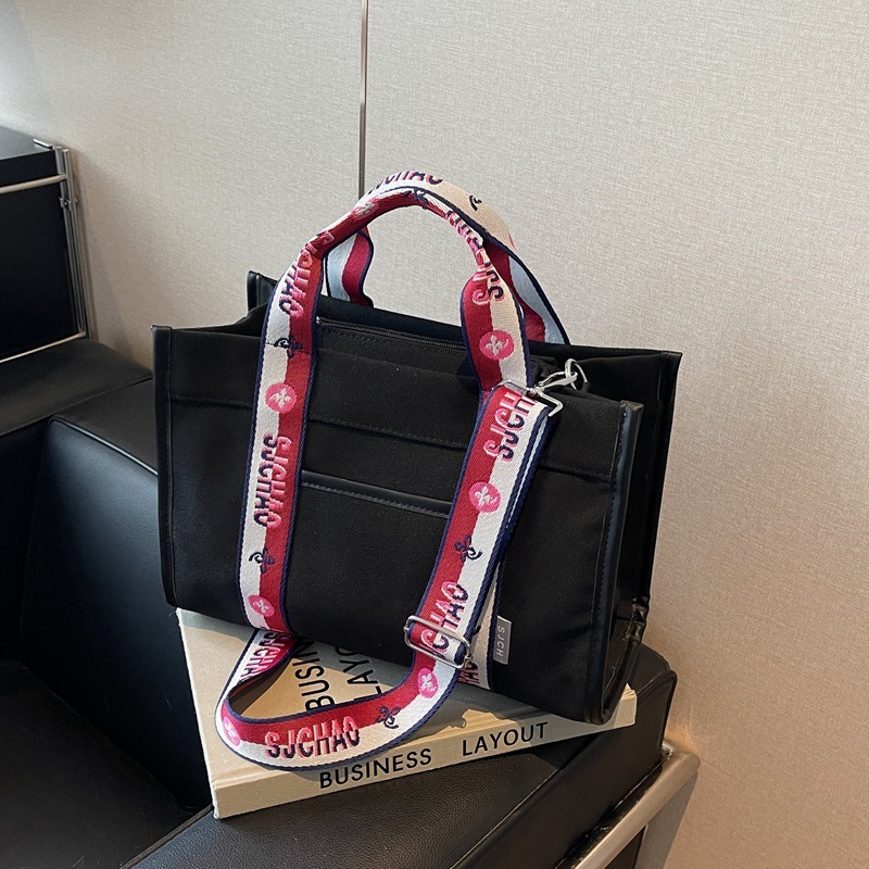 Designer Bag Free Shipping Large Capacity Detachable Canvas Women's Handbag Simple And Multifunctional Commuting Shoulder Casual Crossbody Bag Be