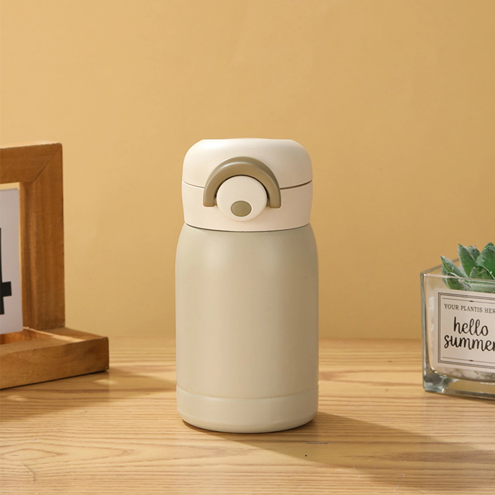 stampup Mini Thermos 200ml350ml Cup Stainless Steel Portable Pocket Thermal Water Bottle Outdoor Camping Drinkware 250515 W260226