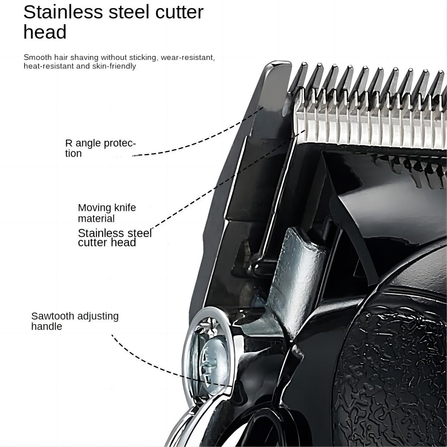 Hairclipper 2025 new electric push hair clipper, high-end and atmospheric divine tool for self cutting, suitable for home use men