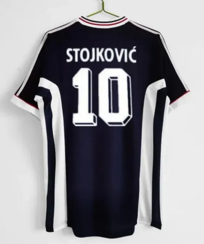 S-2XL 25 26 Retro Yugoslavia Soccer Jerseys Red Star Belgrade Mijatovic Pancev Mihajlovic Stankovic Jugovic Stojk PROSINECKI SAVICEVIC Uniforms Men