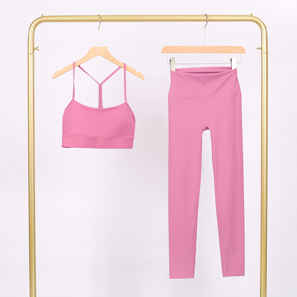 2025--2 Pieces Women Yoga Set Gym Top Bra Fitness High Waist Push Up Leggings Workout Set Running Sports Clothes Tracksuits Sportswear