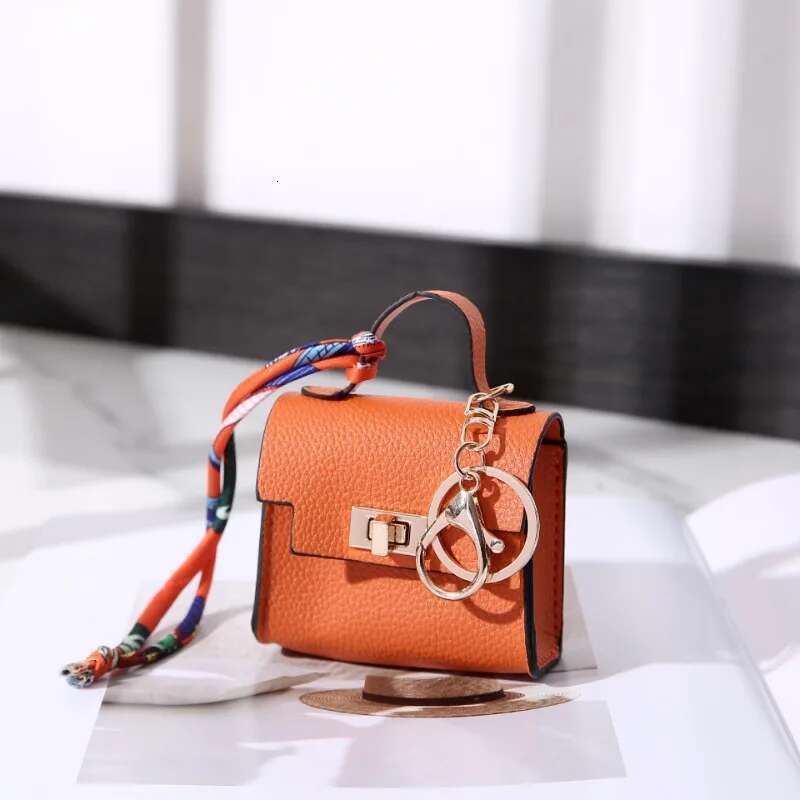 Mini pendant, house small light bag, new fashion decoration, red envelope, headphones, charter key bag