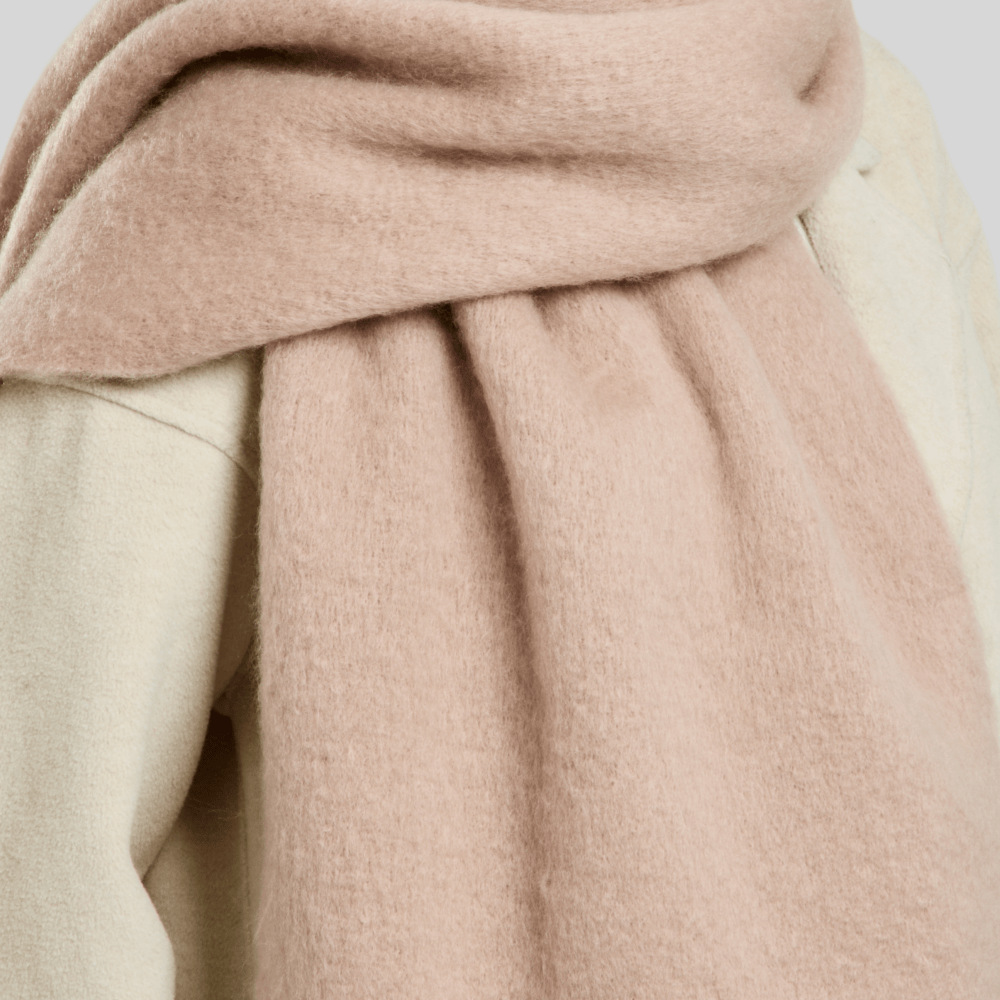 K740 Solid color terry scarf for women, new style for autumn and winter, high-end and versatile, warm neck scarf and shawl for dual use