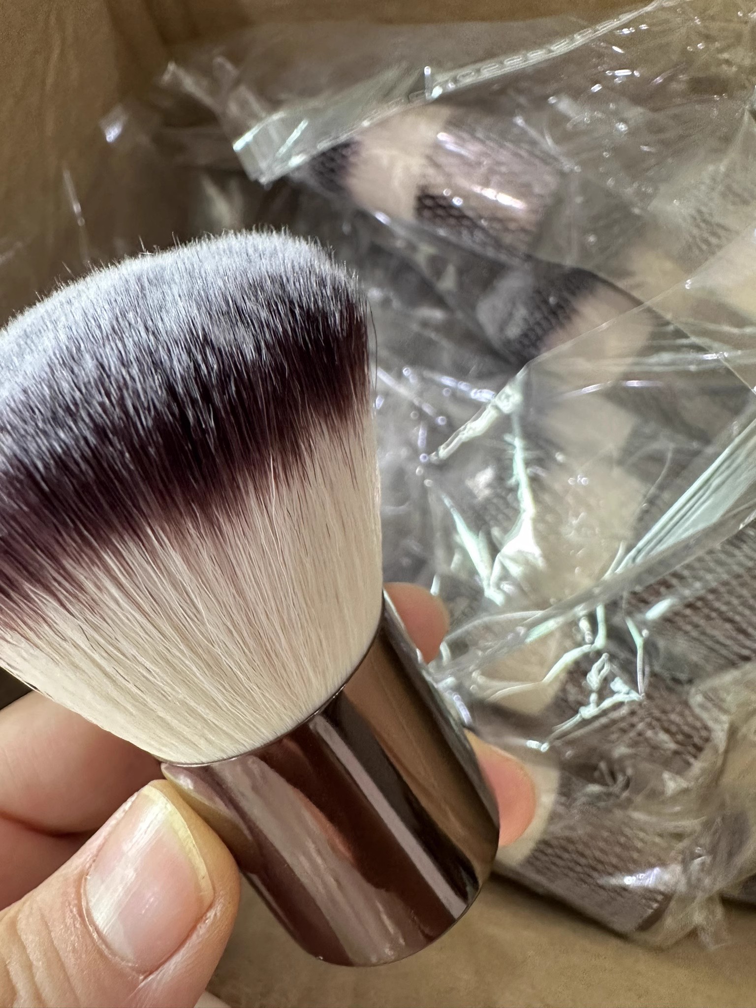20pcs/set HG Metal Makeup Brushes set Powder Foundation Blusher Make Up Brush Kit Professional cosmetic tools Eyeshadow conceal 250326