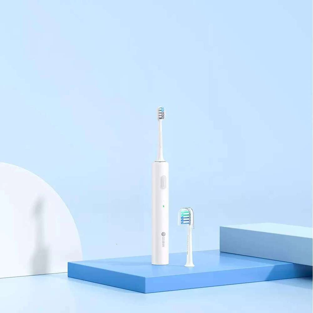 Dr.BEI Sonic Electric C1 IPX7 Level Waterproof Wireless Induction Charging 20 Days Standby with 2pcs Toothbrush Head