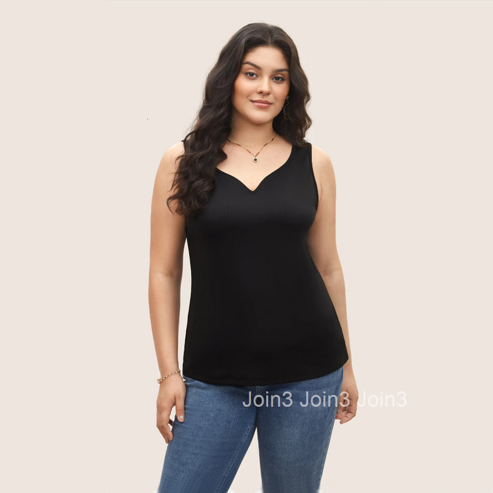 Plus Size Womens Commuting Simple Style V-neck T-shirt Summer Daily Casual Top