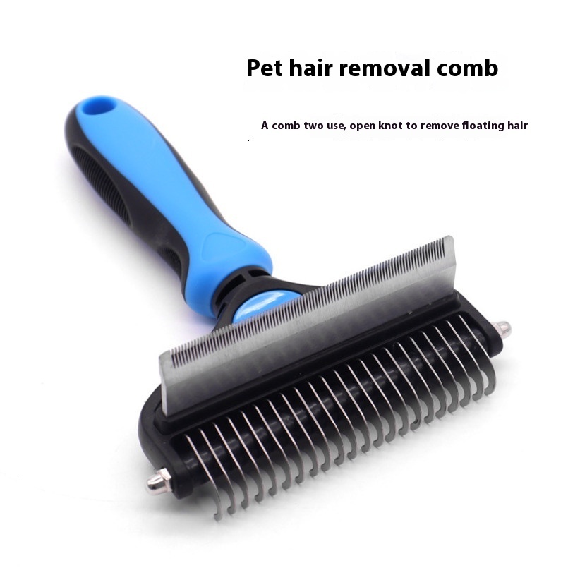 Pet Grooming Dog Cleaning Kit Pets Knot Thinning Comb Gloves Nail Clippers Set Dog Supplies Cat Hair Combs