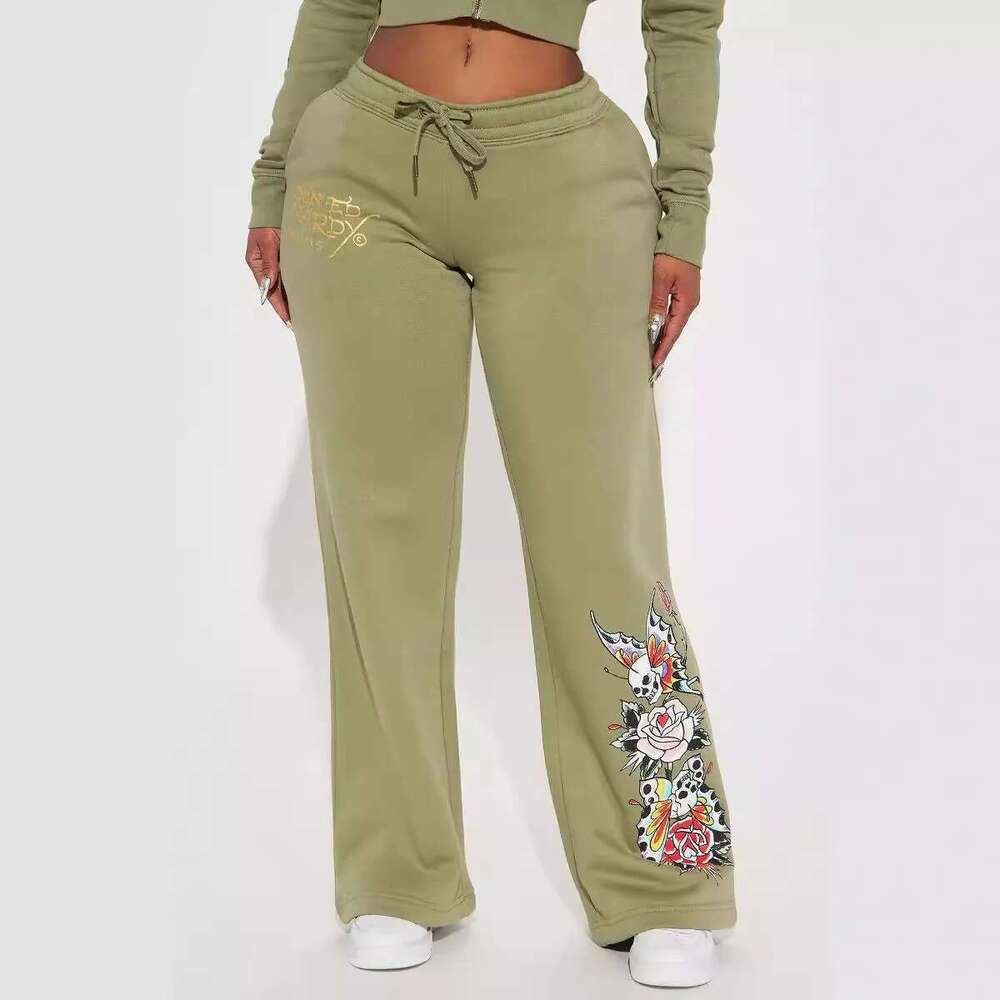 Fashionable Women's Sweatshirt Suit Cross-Border European American Style Printed Positional Design Skirt Set Two Piece Sets