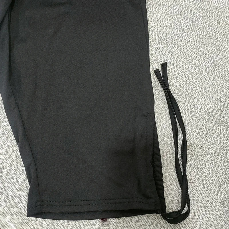 Womens Plus Size 1XL-5XL Drawstring Slight Stretch Fitness Pants with Pockets Minimalist Fashionable Comfortable Leggings 250515