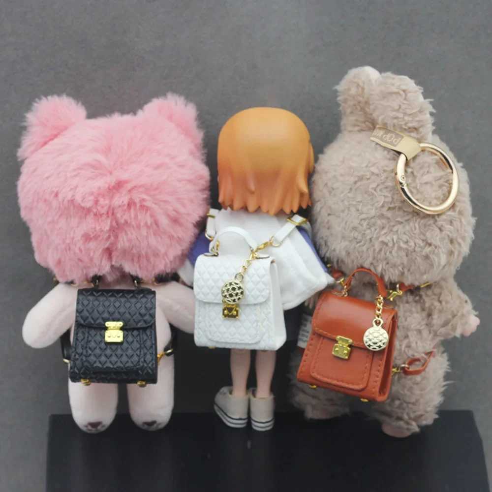 Labubu Toy BJD Bag 15-17 Cm DIY Handmade Set Doll Backpack Replacement Clothing Accessories in Stock Birthday Gift Free shipping