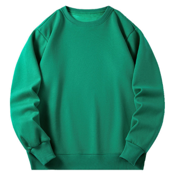 126 Men Long-sleeved T-shirt Round Neck Long-sleeved Casual Sweatshirt