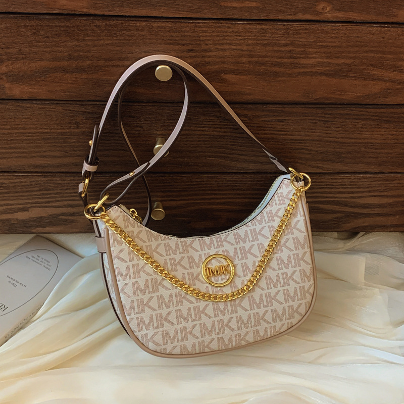 Designer Bag Luxury Bag French Retro Underarm Vintage Floral Print Crossbody Purse For Shoulder Bag Women Chic Design Free Shipping