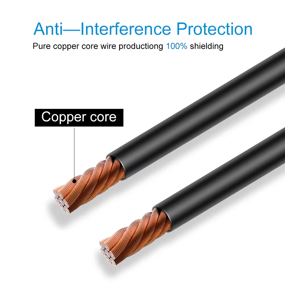Auto 4-pin Aviation Video Extension Cable RV Reversing Monitor CCTV System Car Video Extension wire