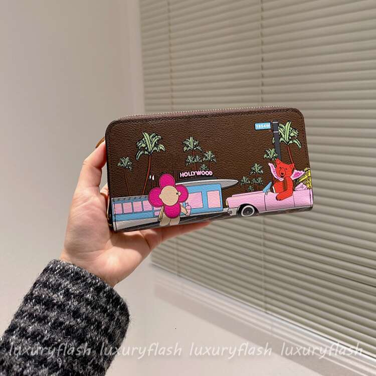 Christmas Limited Sale Wallets Women Designer Coin Bags Fashion Luxury Handbags Clutch Wallet Small Zipper Purse Counter Quality Classic Credit Card Holder