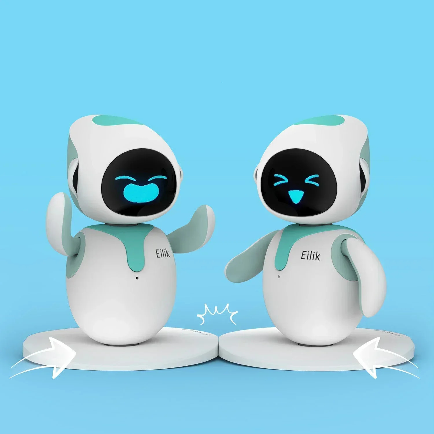 Eilik Smart Robot Emotional Interaction Ai Smart Companion Pet Robot Electronic Creative Study Desktop Companion Robot Gifts 250515