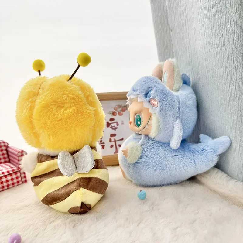 Labubu 17cm Clothes Idol Dolls Sitting Par Monster Outfit with Sharks Bees Dinosaurs Accessories DIY Clothing Gift Creative Z250516