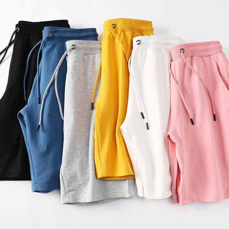 Mens Casual and Fashionable Pure Cotton Shorts with Drawstring and Comfortable PantsXJ251025