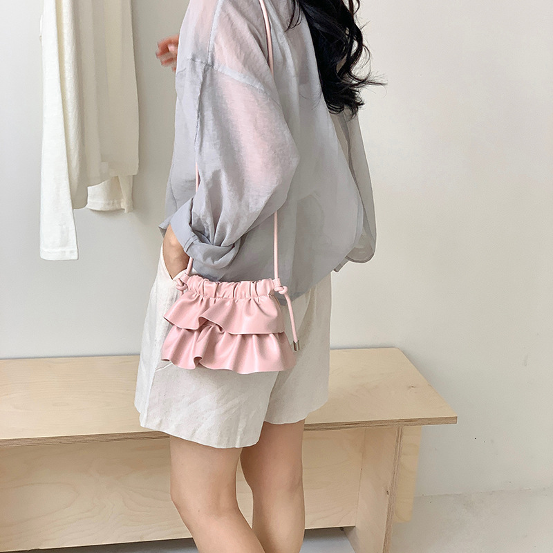 2025S Designer Spring/Summer New Product High Beauty Crossbody Fashion Versatile Drawstring Shoulder Korean Trendy Cool Women Cloud Bag